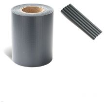 Cran d'intimité de jardin Résistant aux intempéries Pare-vue Clôture Jardin pvc Anthracite 35mx19cm - Swanew