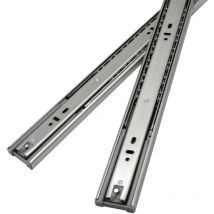 Glissières de tiroirs Coulisses pour charges lourdes softclose Coulisses à sortie totale 45mm 500mm 6X - Swanew