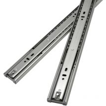 Glissières de tiroirs Coulisses pour charges lourdes softclose Coulisses à sortie totale 45mm 500mm 8X - Swanew