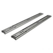 Guías para cajones Guías resistentes de cierre suave de extensión completa Guías de 45 mm y 350 mm 10 piezas - Swanew