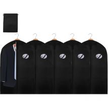 SWANEW Housses de Vêtements, Housses de Protection, housse à vêtements,pour Chemise Costumes/Manteaux, Anti Poussière Etanche Mite Humidité -6 PCS