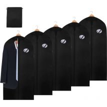Housses de vêtements sacs de protection Sac à vêtements Housse de protection de luxe Housse de vêtement Housse de vêtement avec sac à chaussures 6x