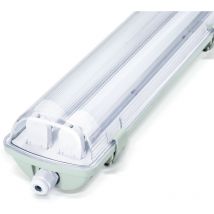 Swanew - Luminaire led pour locaux humides Luminaire ovale pour cave Luminaire pour baignoire 150cm Blanc neutre