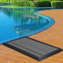 Swanew - Melko Élément de sol pour douche solaire Accessoires pour douche de jardin Douche de piscine Douche de camping