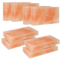 Swanew - Pierre de sel Premium pour griller - pierre de sel bbq de haute qualité pour un goût spécial - planche de sel 8X