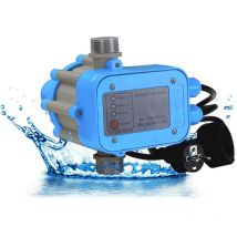 Swanew - Pressostat de commande de pompe interrupteur de pompe de puits profond aqueduc domestique automatique bleu avec câble