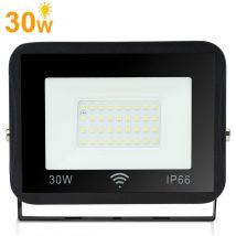 Swanew - Projecteur led projecteur extérieur projecteur extérieur IP66 applique 30W Blanc chaud