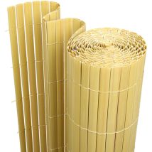 Swanew - pvc Sichtschutzmatte Sichtschutzzaun Balkon Terrasse Windschutz Sichtschutz Outdoor Balkonverkleidung Wetterfest UV-Schutz für Balkon Garten