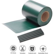 8x35m Écran d'intimité de jardin pvc Brise vue brise vent canisse et brande,Vert