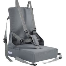 Swanew - Sitzerhöhung Stuhl Essstuhl Baby Hochstuhl Tischsitz Stuhlkissen Kinder Babysitz Sitzkissen Stuhl mit Verstellbar Sicherheitsgurt