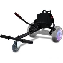 Siège de Scooter en Noir Siège de Kart ajustable Pour Adulte et Enfants Elektroscooter 120 kg max - noir - Swanew