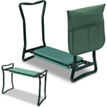 Swanew - Tabouret de Jardin Pliable - Banc de jardinage - Banc Agenouilloir de Jardin - Siège de Jardin - Confortable et antidérapant