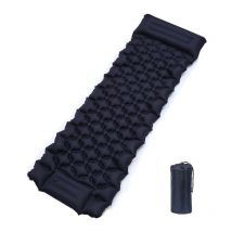 Swanew - Tapis de couchage gonflable avec matelas pneumatique pour pompe a pied d'oreiller pour la randonnee, la randonnee, les voyages,Navy