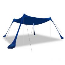 SWANEW Tente de plage Protection UV 50+ lycra Tente de soleil, 5 ou 8 Personnes Famille Extérieur Portatif Résistant à l'eau 300x300x200cm