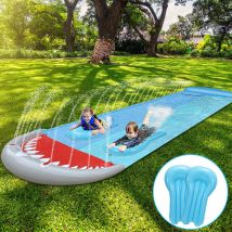 Toboggan aquatique toboggan pvc toboggan intégré 5.5x1.45m