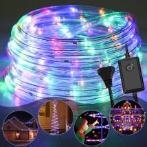Tube lumineux led Party Barre lumineuse Tube lumineux IP44 Chaîne lumineuse multicolore-10m - Swanew