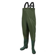 Waders, pantalons de pêche, pantalons de pêche, pantalons de bassin,pantalons de wading avec bottes pvc caoutchouc 42/43 - Swanew