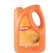 Orange Hand Cleanser 4L Pump - Swarfega