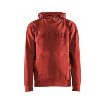 Sweat à capuche Blaklader Imprimé 3D t.xxl - rouge brique - 353011585909-XXL