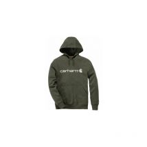 Sweat capu delmont kaki l -