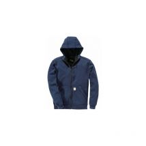 Sweat capuche bleu m -