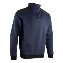 Sweat col camionneur bicolore - bogota LMA 8086-2XL