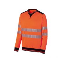 Sweat haute visbilité luklight orange/marine - 2XL Molinel