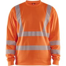 Blaklader Hochsichtbarer Arbeitssweat 3562 – Orange – 100% Polyester – 240 g/m² – Größe XL