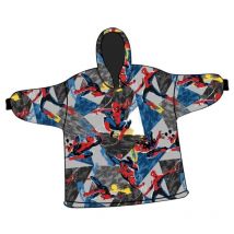 Sweat en Polaire Spiderman oversize Multicolors - Taille adulte