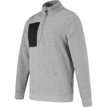 Sweat sandstone gris chine / noir l