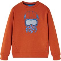 Sweat-shirt pour enfants rouillé clair 104 Vidaxl 283802