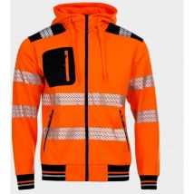 Sweat-shirt Prisma hv 2.0, orange, n.XL