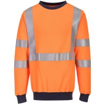 Sweat-shirt RIS résistant aux flammes couleur : Orange taille XXXL - PORTWEST