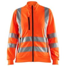 Sweat de travail zippé haute visibilité femme 3308 - Orange fluo xl