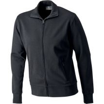 Men ́s Sweatjacke Gr.L schwarz 100% co - Promodoro