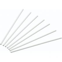 KitchenCraft, Sweetly Does It Cake Pop Sticks, Lolly Pop Sticks, Papel, Paquete de 50, Blanco