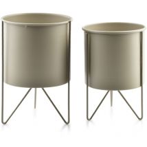 SWEN BEIGE Set mit 2 Bezügen 18xh26cm/16xh23cm