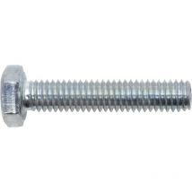 057 12 60 67 Gewindeschraube M12 60 mm Außensechskant din 933 Stahl verzinkt 15 St. - SWG