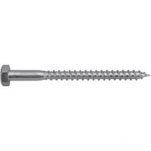 192 8 100 67 Vite da legno 8 mm 100 mm din 571 Acciaio zincato 25 pz. - SWG