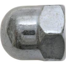 356 10 25 Dado esagonale cieco M10 din 1587 Acciaio zincato 50 pz. - SWG
