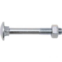 223 6 40 67 Boulon de carrosserie 6 mm 40 mm 4 pans din 603 acier galvanisé 50 pc(s) - SWG