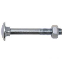 223 8 120 67 Boulon de carrosserie 8 mm 120 mm 4 pans din 603 acier galvanisé 20 pc(s) A360332 - SWG