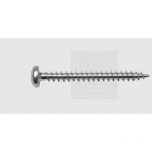 Swg Vis À Bois 4 Mm 40 Mm À Denture Intérieur Multiple Acier Galvanisé 200 Pc(S)