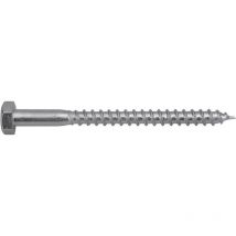 192 10 60 67 Vis à bois 10 mm 60 mm din 571 acier galvanisé 25 pc(s) - SWG