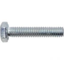 057 10 80 67 Vis filetée M10 80 mm 6 pans extérieurs din 933 acier galvanisé 20 pc(s) - SWG