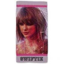 Swiftie Baumwolle Strandtuch Frottee Badetuch mit Premium Druck, 70x140 cm
