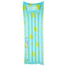 Evolution - Pool Matratze Lemon 177 cm pvc blau gelb 80kg Traglast Luft Spaß Baden Kinder