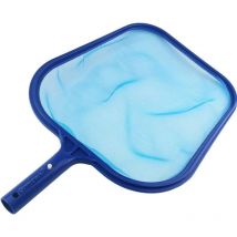 Tigrezy - Swimming Pool Cleaner Supplies/Professional Heavy Duty Pool Leaf Rake Fine Mesh Frame Net/Swimming Pool Cleaning Leaf Skim Net (Blue)