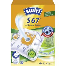 Swirl 4006508220861 Sacs D'Aspirateur S67 Mp Airspace Green Line, Blanc/beige/nature 6723552