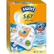 Sac d'aspirateur s67 + hepa filtration- pack/4 - 6782922 - Swirl